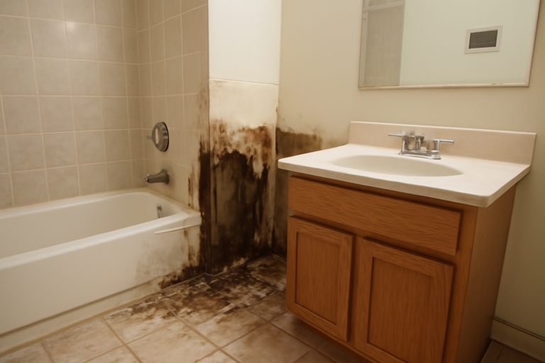 Bathroom Water Damage Restoration