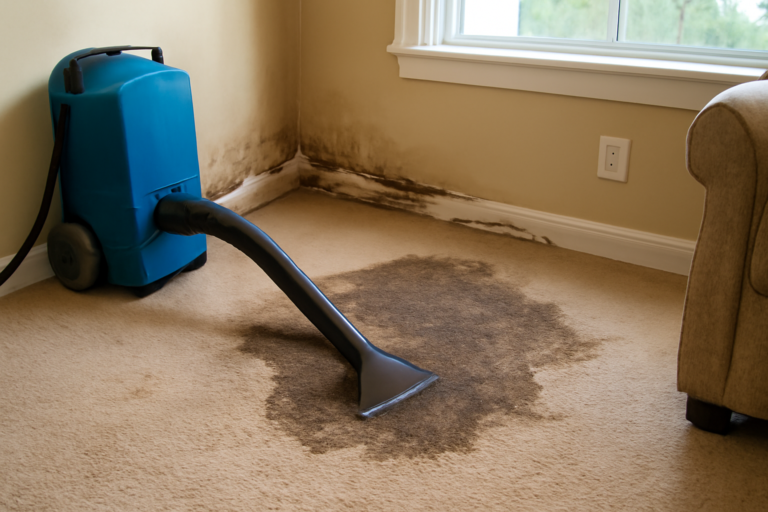 Carpet Pad Water Extraction