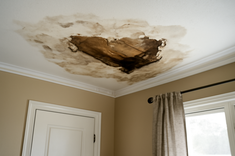 Ceiling Water Damage Repair