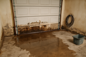 Garage Water Damage Cleanup