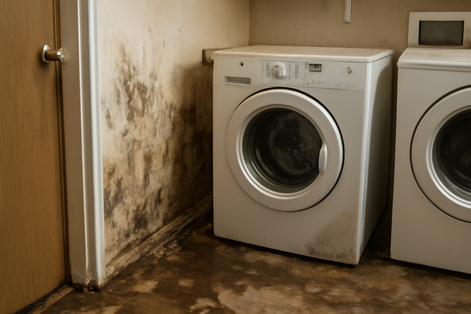 Laundry Room Water Damage Restoration in Cape Coral, FL