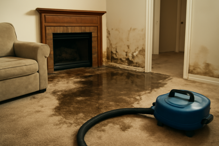Living Room Water Removal