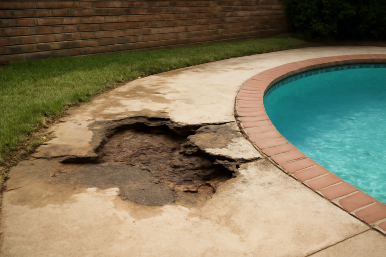 Pool Leak Water Removal