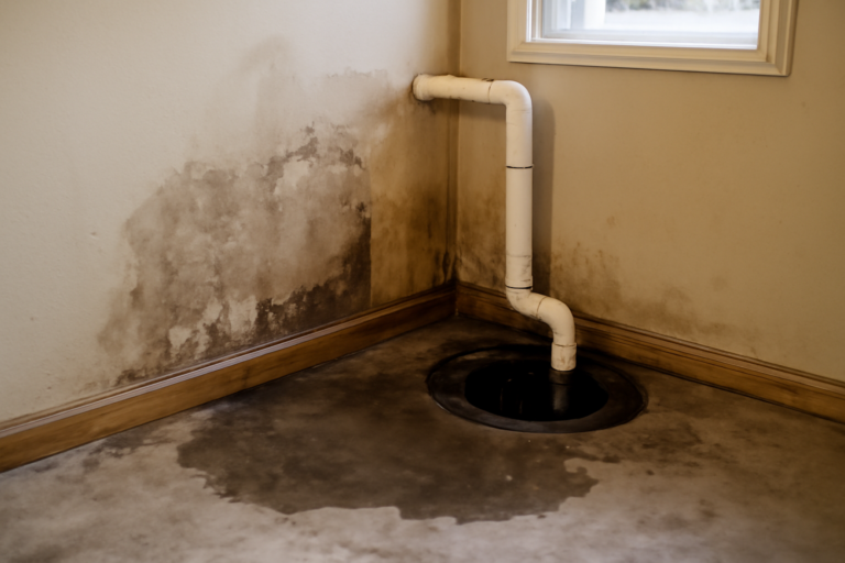 Sump Pump Overflow Water Removal