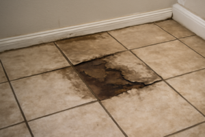 Tile Floor Water Damage Restoration