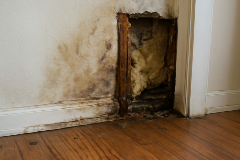 Wall Cavity Water Extraction