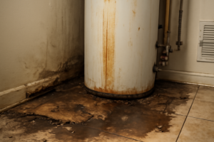 Water Heater Burst Water Removal