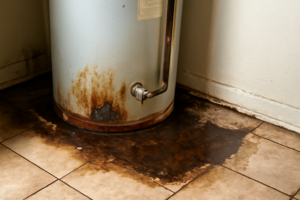 Water Heater Leak Water Removal